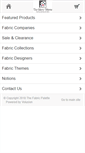 Mobile Screenshot of fabricpalette.com